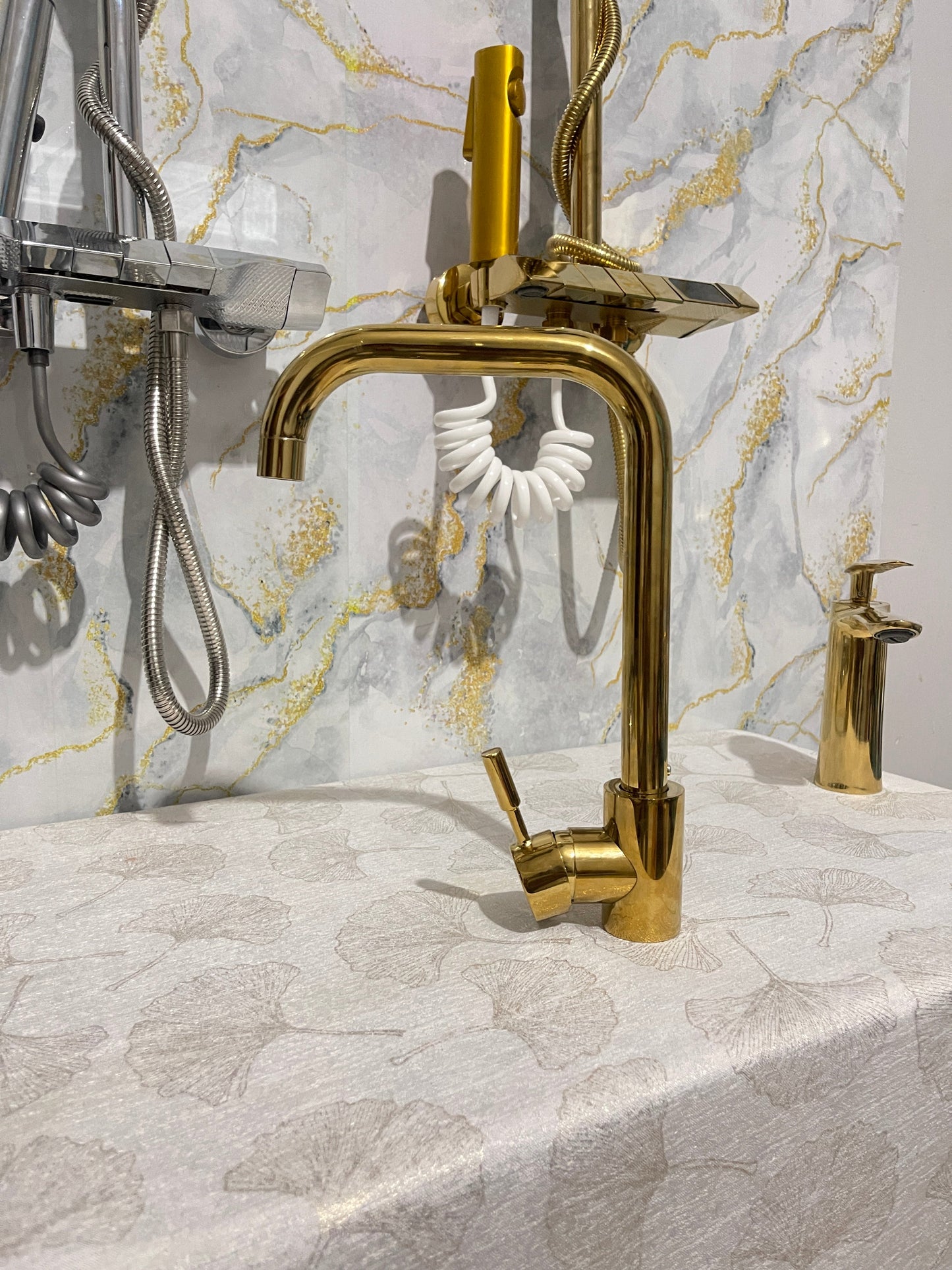 colone piano Gold + Robinetrie